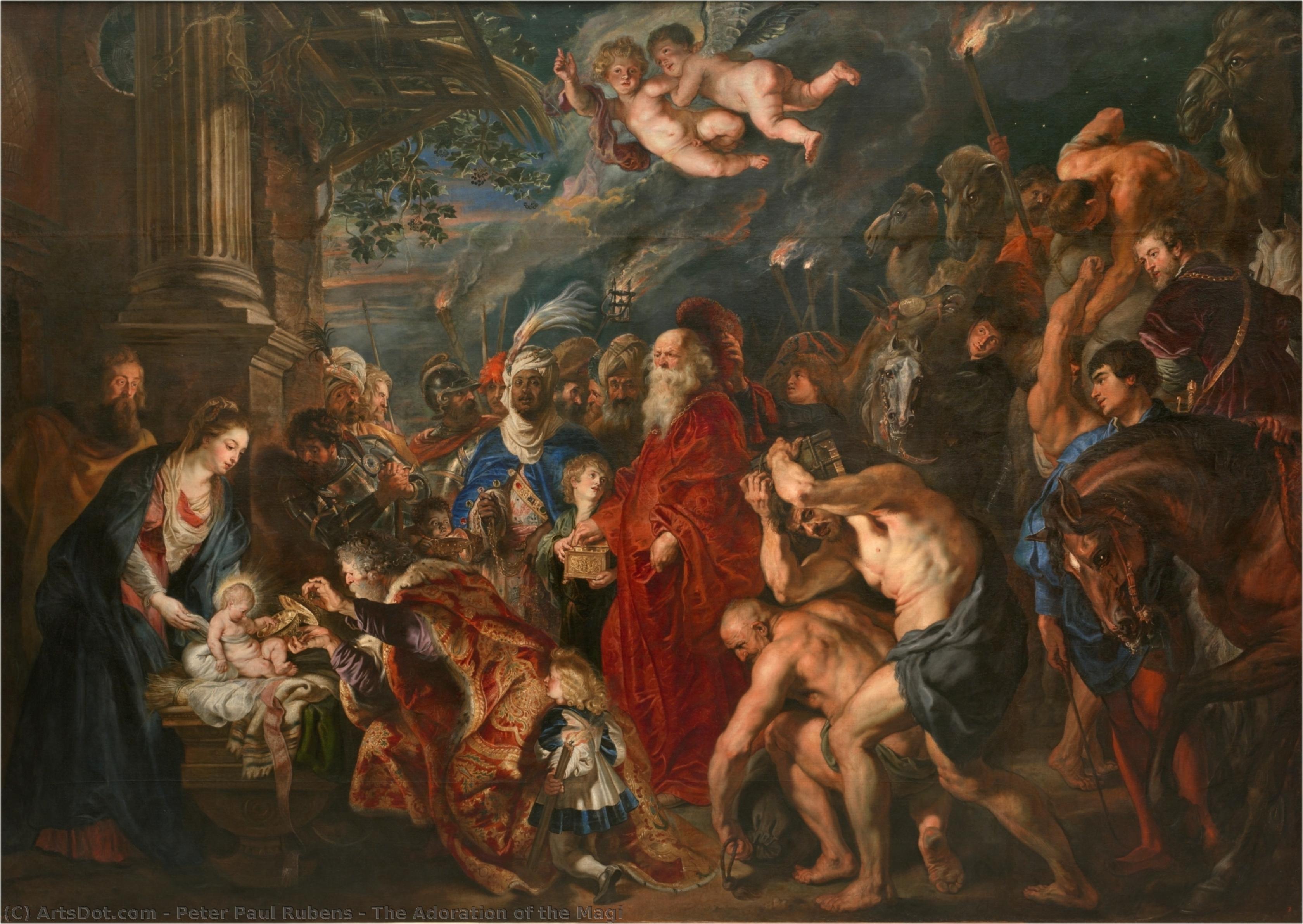 The Adoration Of The Magi — Peter Paul Rubens