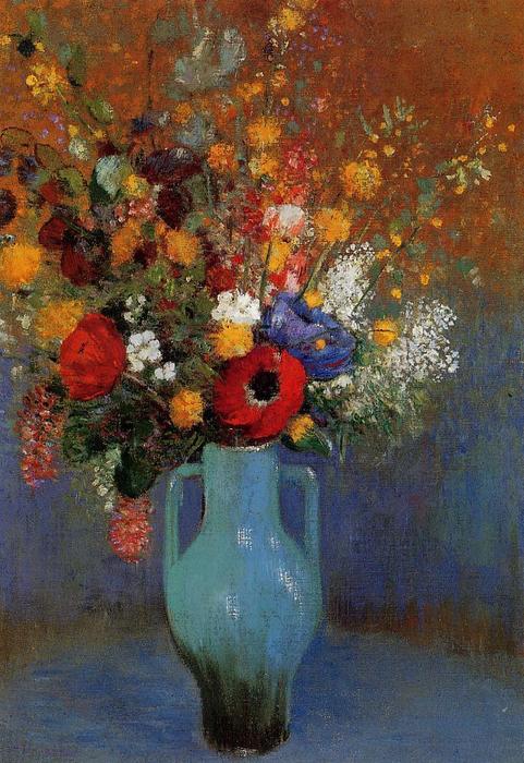 Bouquet Of Wild Flowers — Odilon Redon