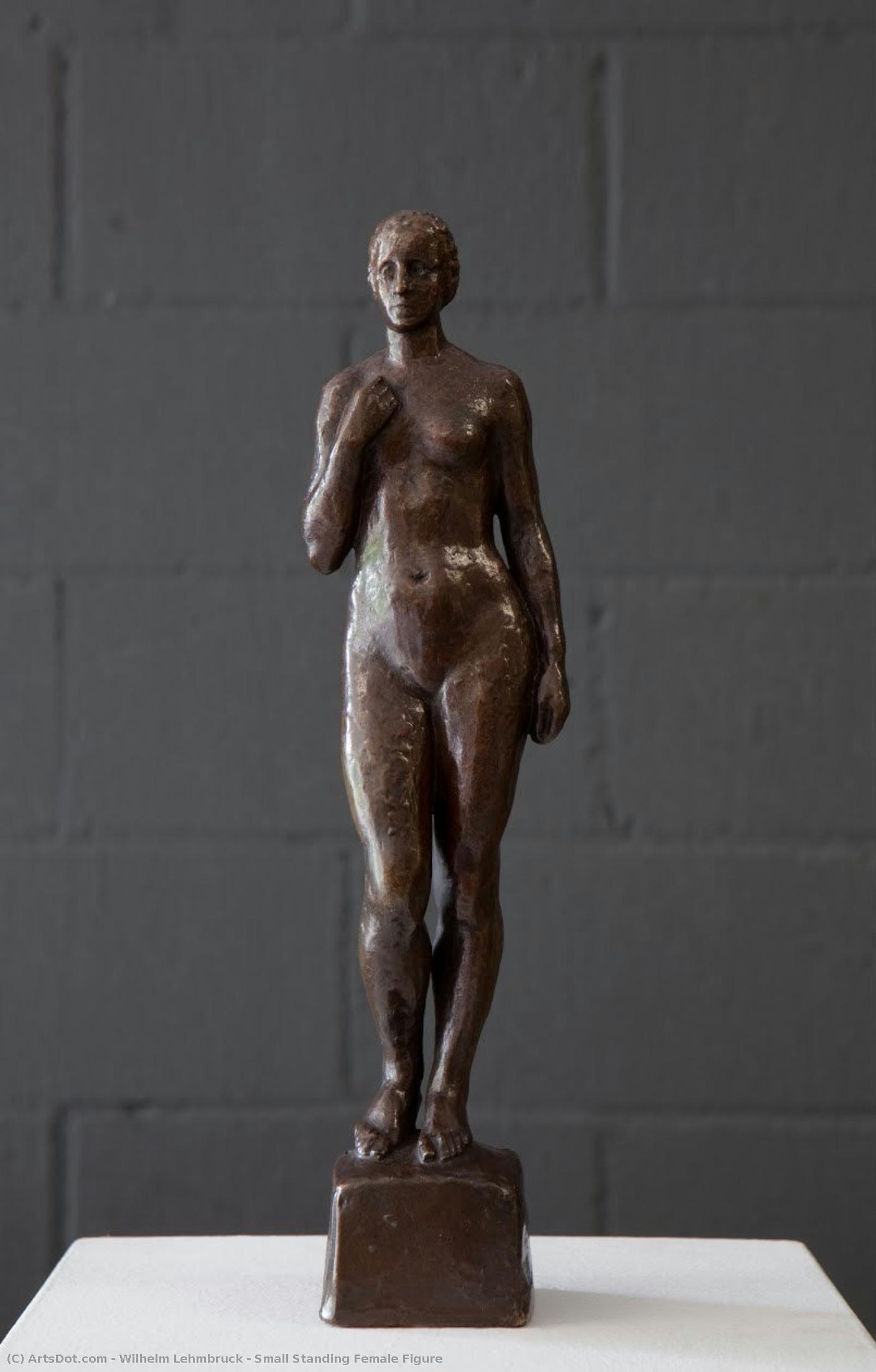 Small Standing Female Figure — Wilhelm Lehmbruck