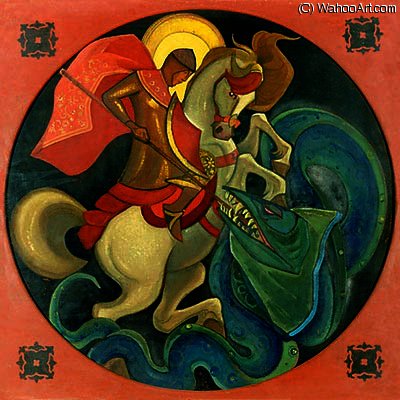 Light Conquers Darkness — Nicholas Roerich