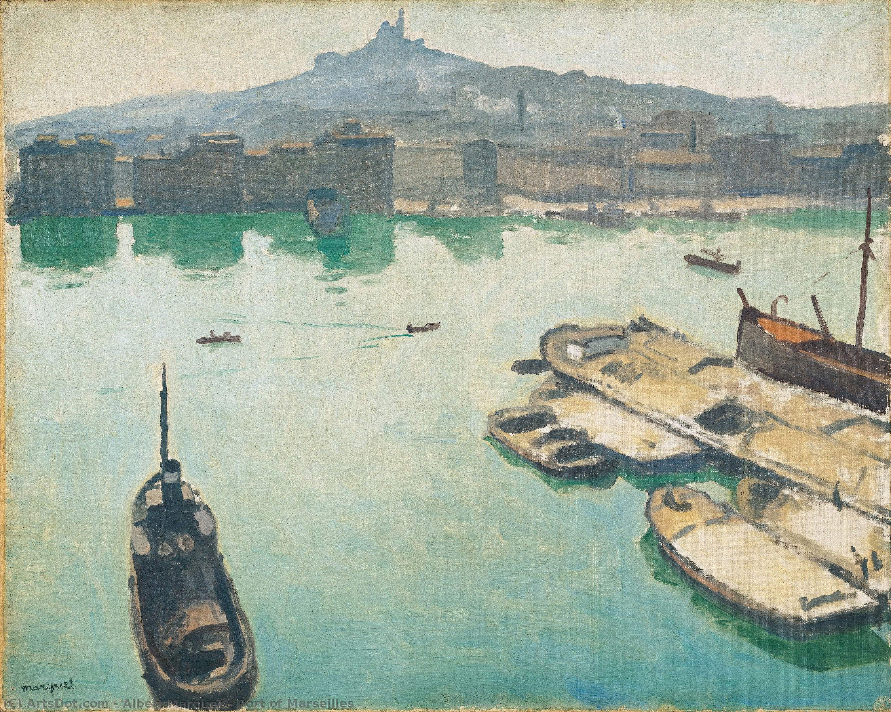 Port Of Marseilles — Albert Marquet