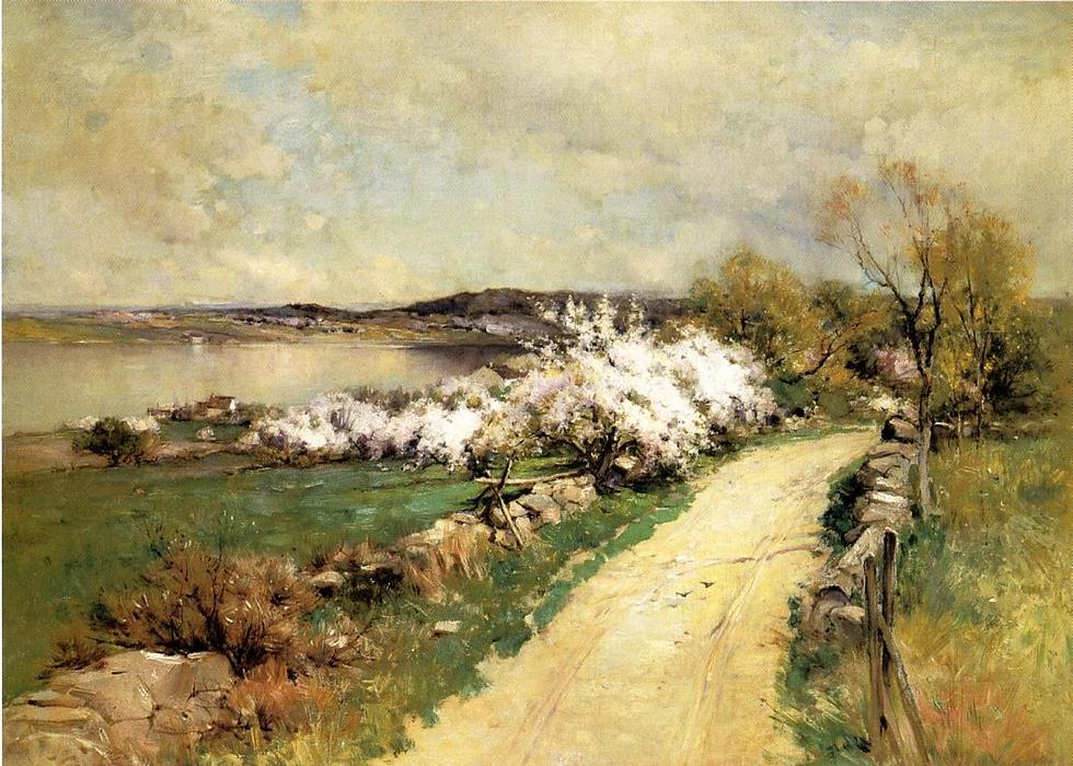 New England Landscape In Spring — George Henry Smillie