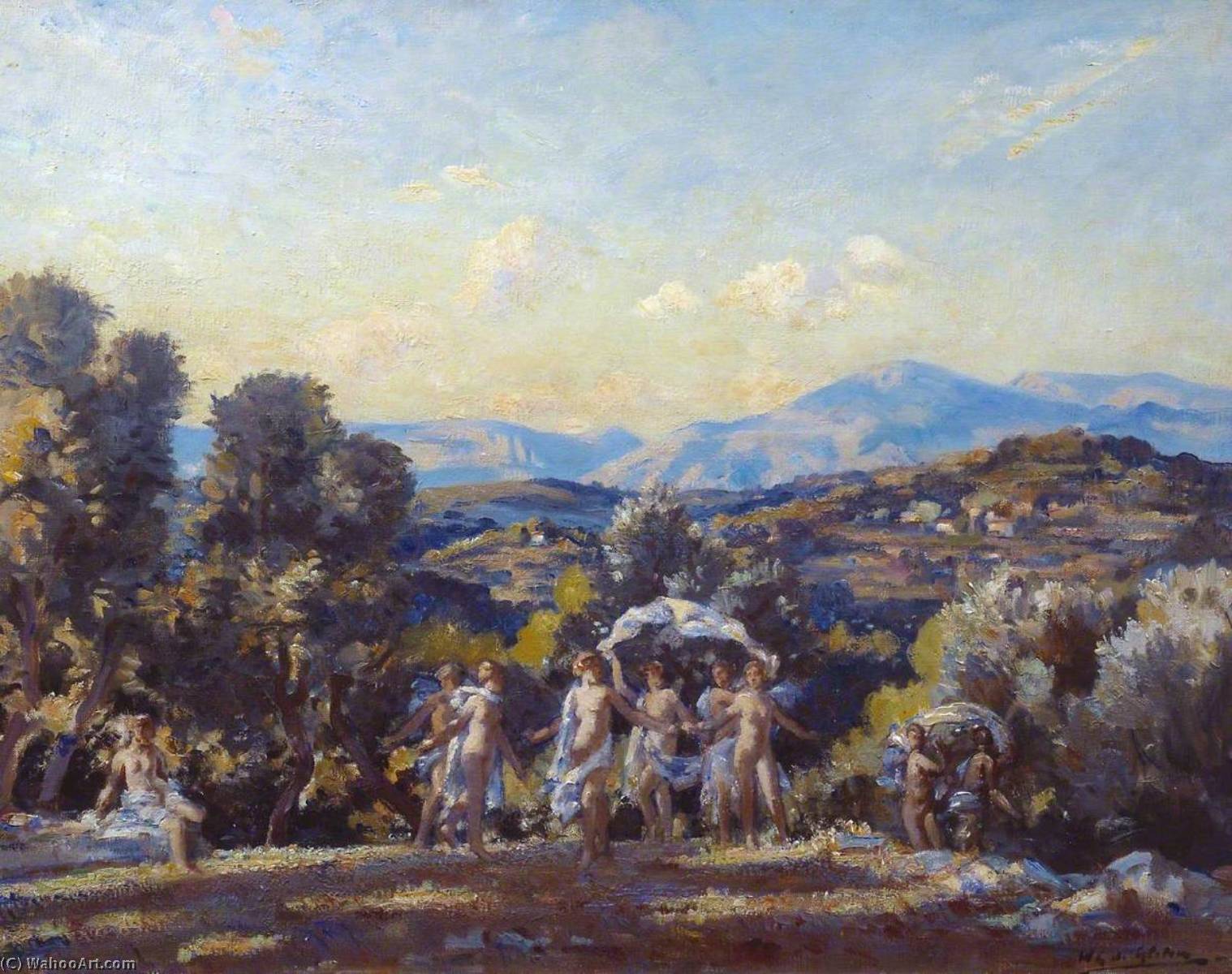 Soir Antique — Wilfrid Gabriel De Glehn