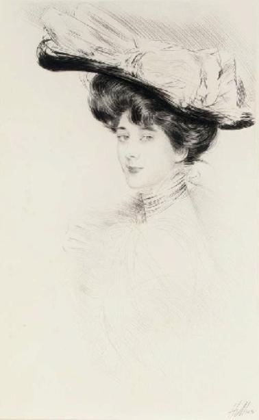 Woman In Hat 3 — Paul César Helleu