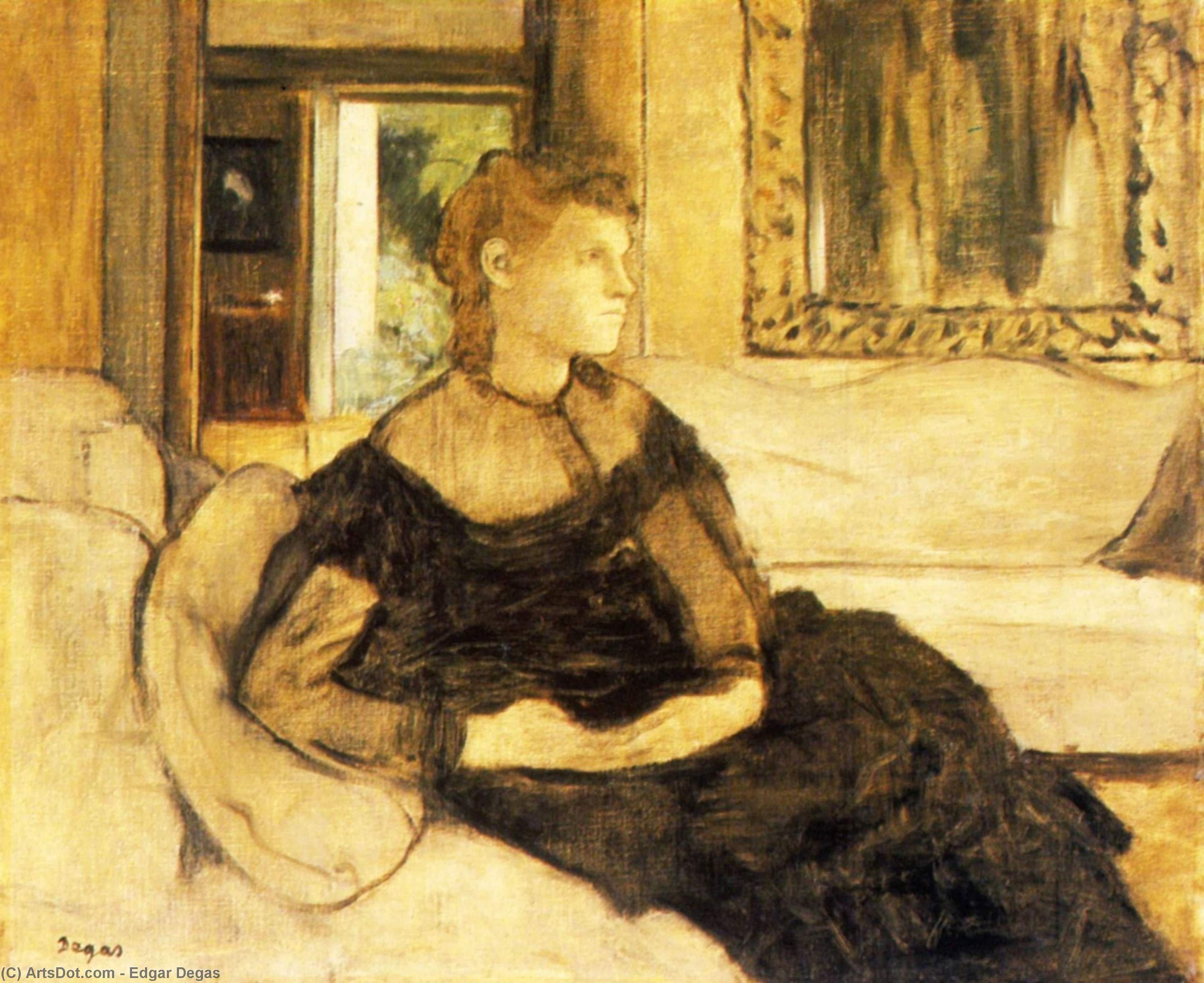 Madame Gobillard, Yves Morisot — Edgar Degas