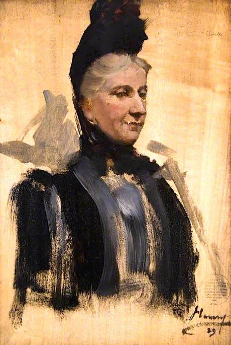 Mrs Stewart Clark (sketch) — Sir John Lavery