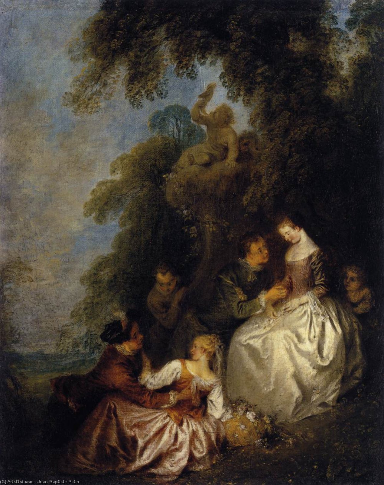 Conversation Galante — Jean-baptiste Pater