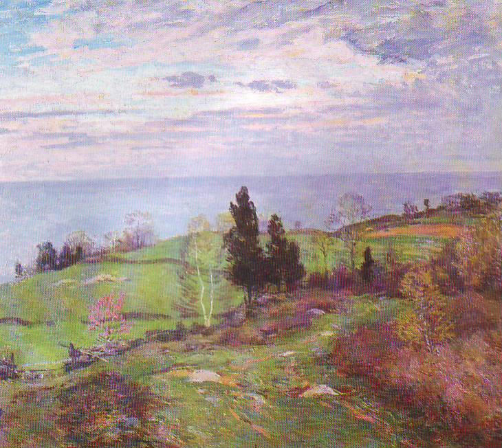 Spring At Leete's Island — Willard Leroy Metcalf