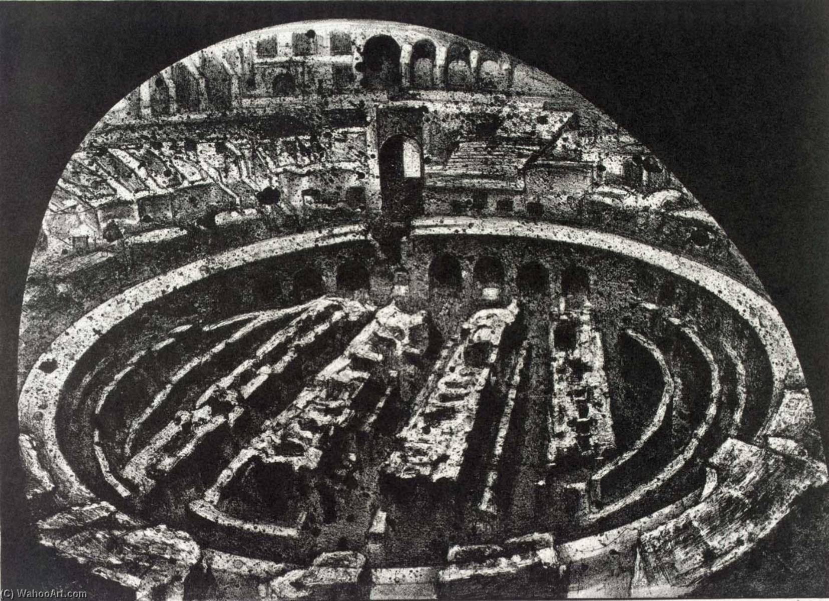 Where Gladiators Fought — Louis Lozowick