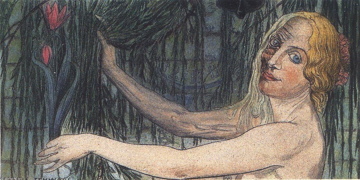 The Clock — Carlos Schwabe