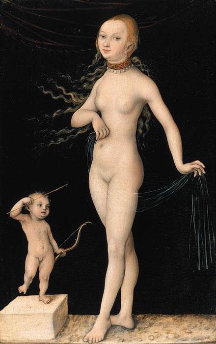 Venus And Cupid 3 — Lucas Cranach The Elder