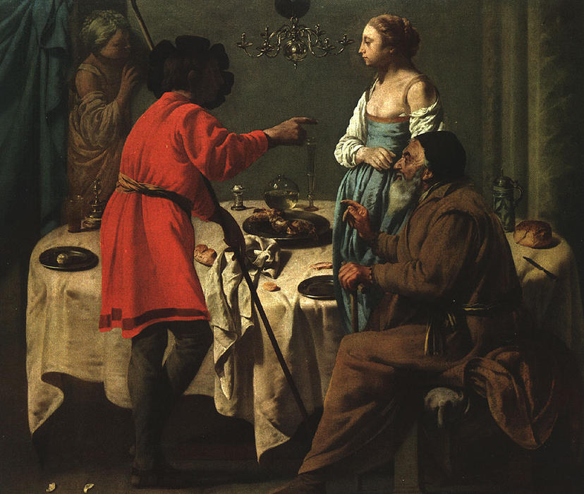 Jacob Reproaching Laban 1 — Hendrick Terbrugghen