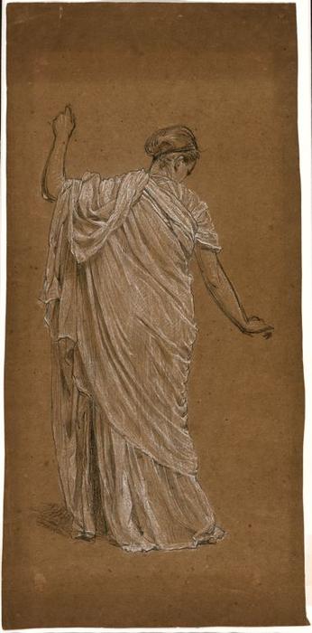 Study For 'a Garden' — Albert Joseph Moore