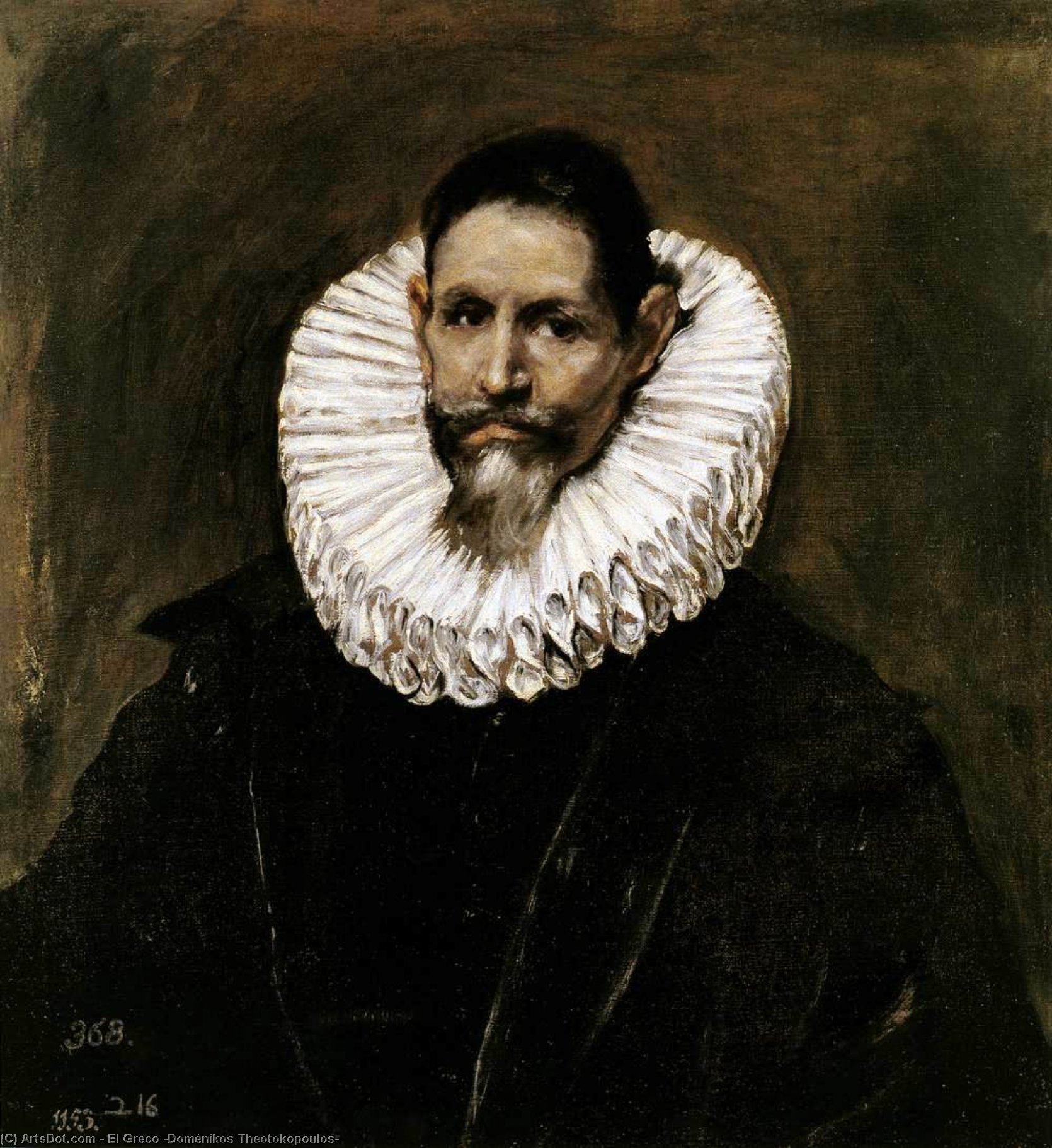 Portrait Of Jeronimo De Cevallos — El Greco