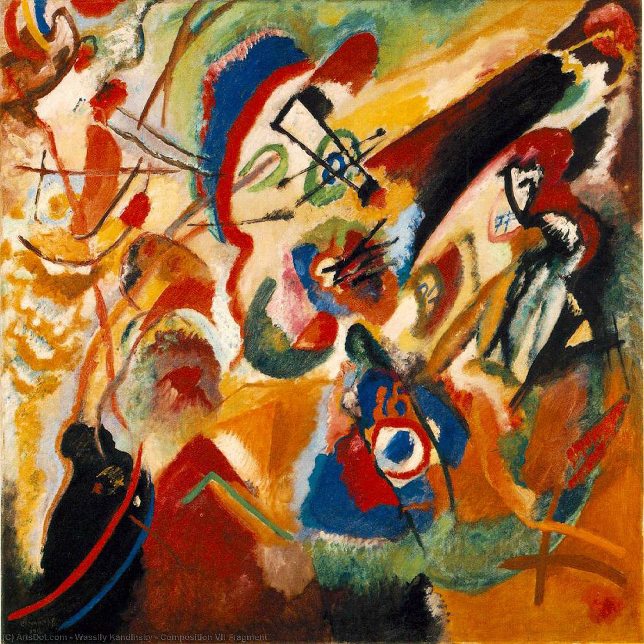Composition Vii Fragment — Wassily Wassilyevich Kandinsky