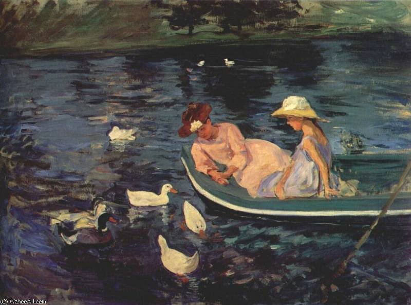 Summertime — Mary Stevenson Cassatt