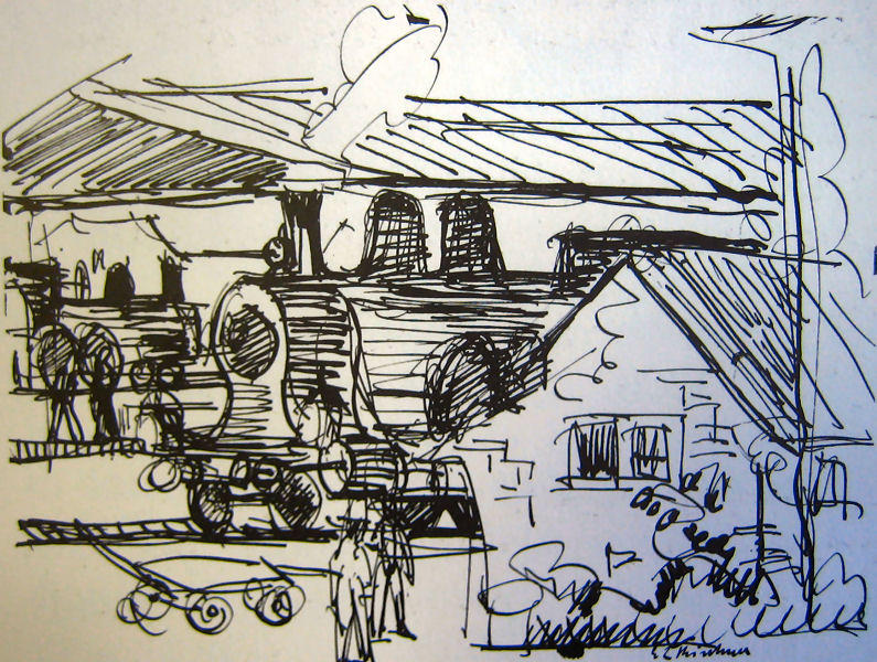Station In Davos — Ernst Ludwig Kirchner
