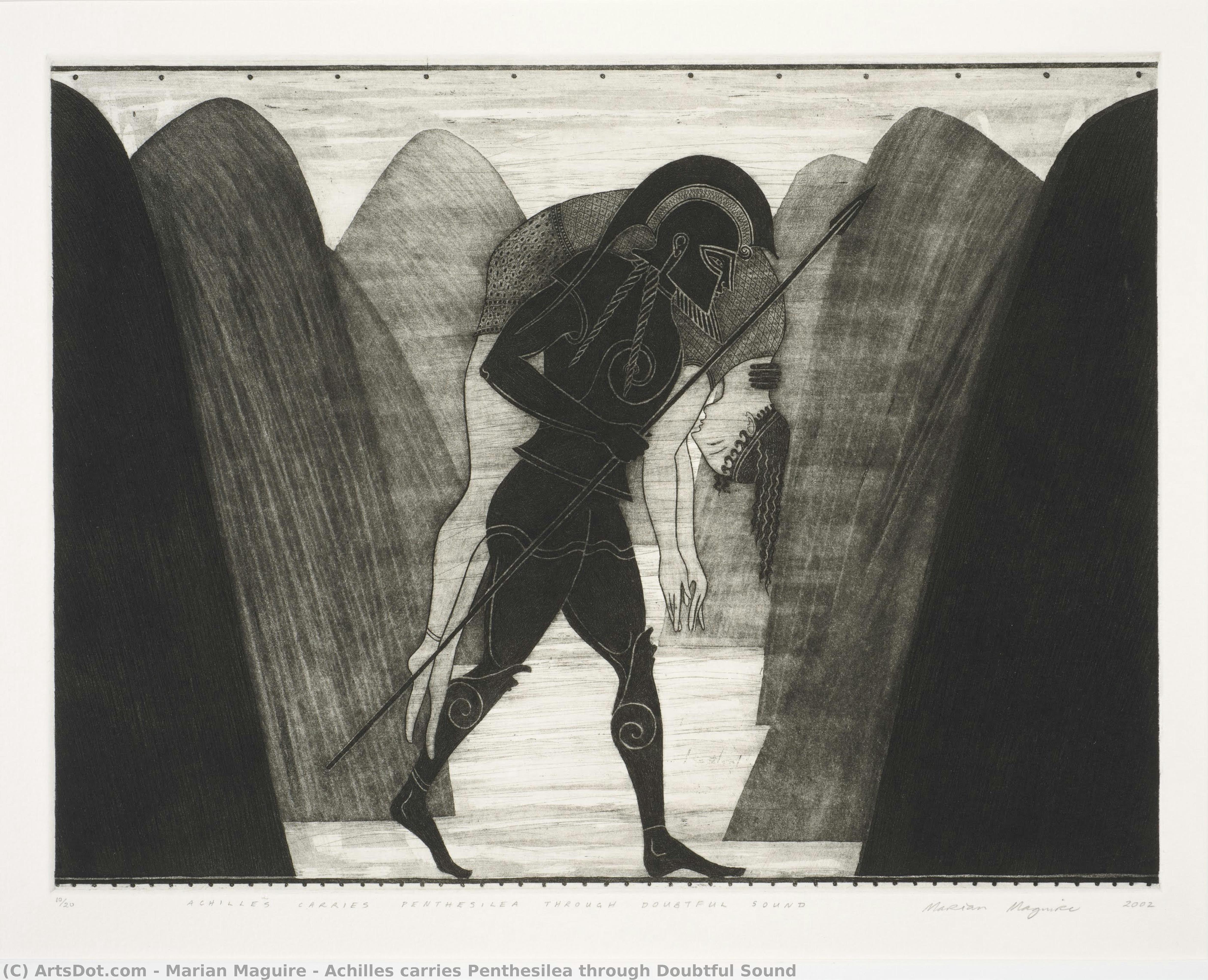 Achilles Carries Penthesilea Through Doubtful Sound — Marian Maguire
