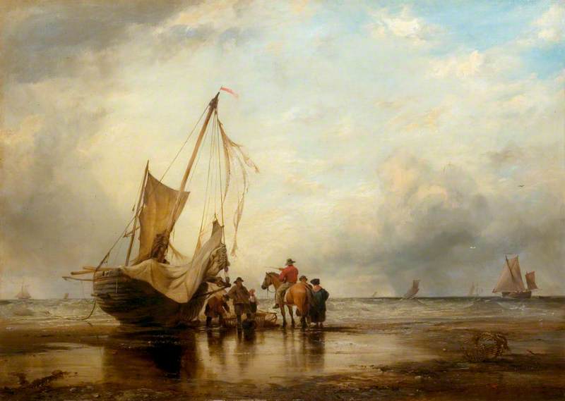Brighton Sands — Edward William Cooke