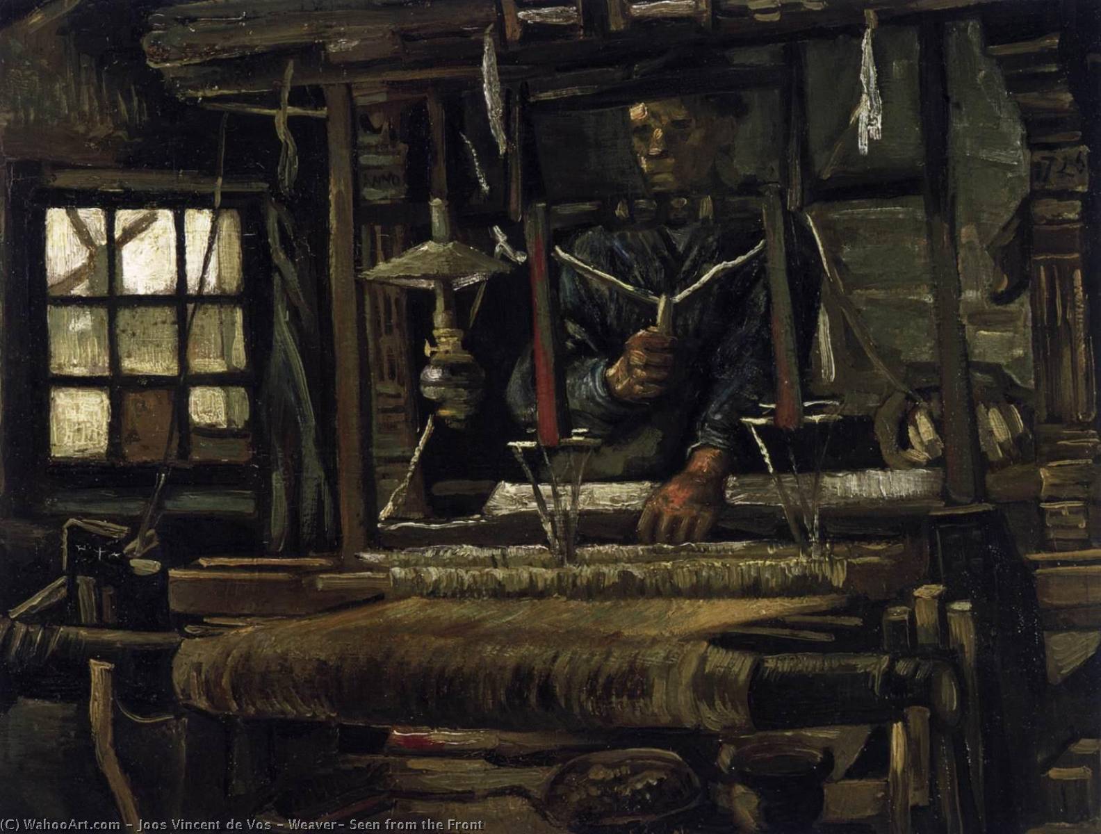 Weaver, Seen From The Front — Joos Vincent De Vos