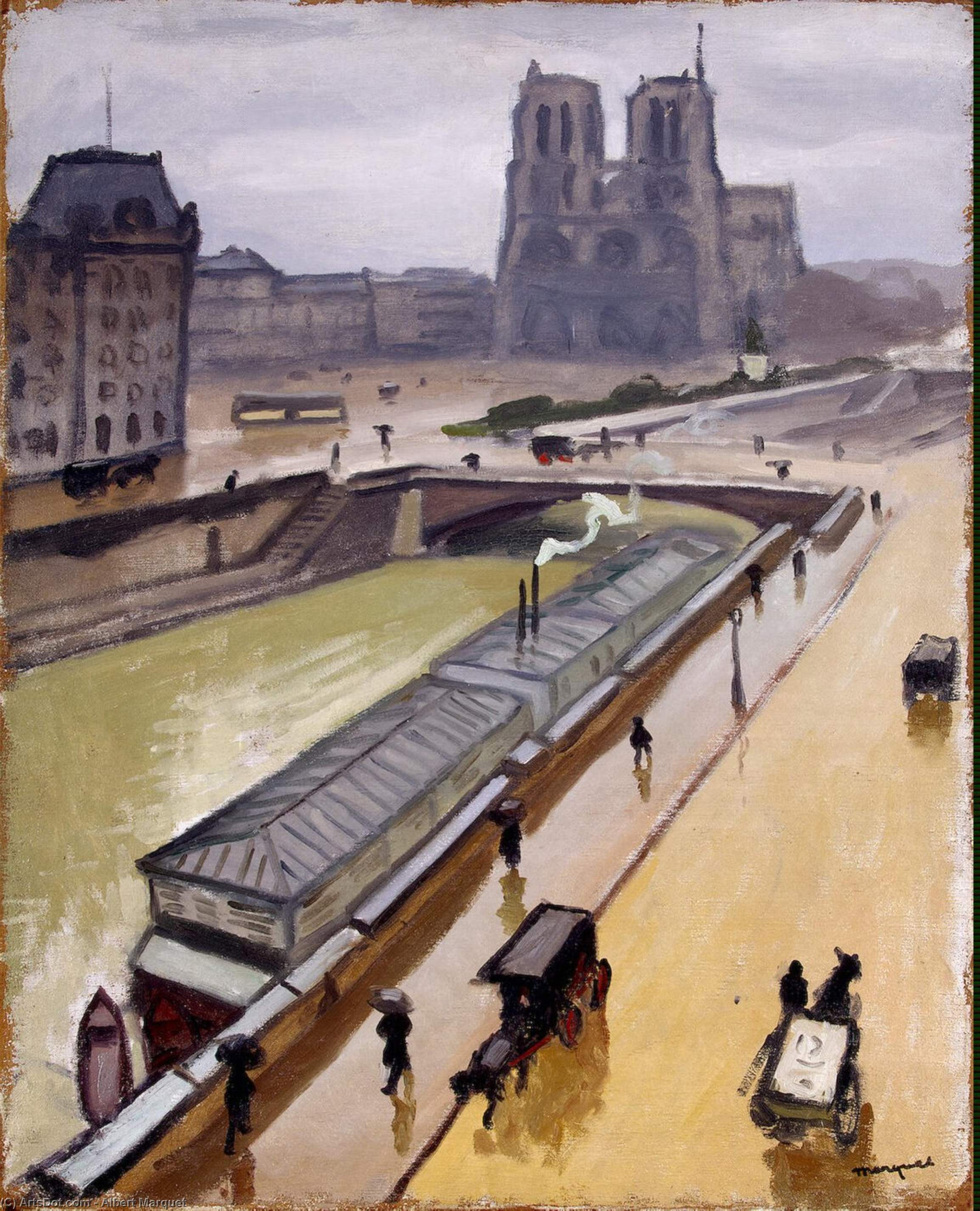 Rainy Day In Paris — Albert Marquet