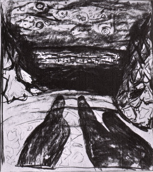 La Noche Estrellada — Edvard Munch