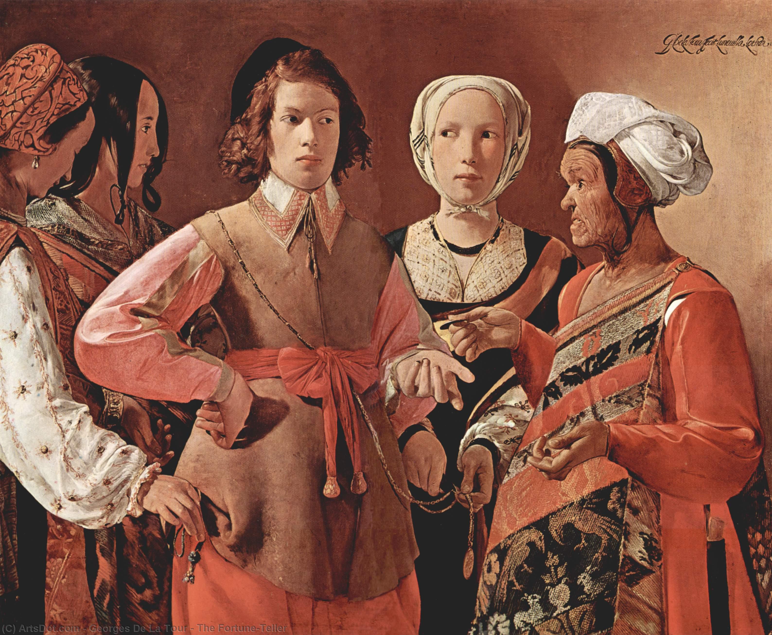 The Fortune-teller — Georges De La Tour
