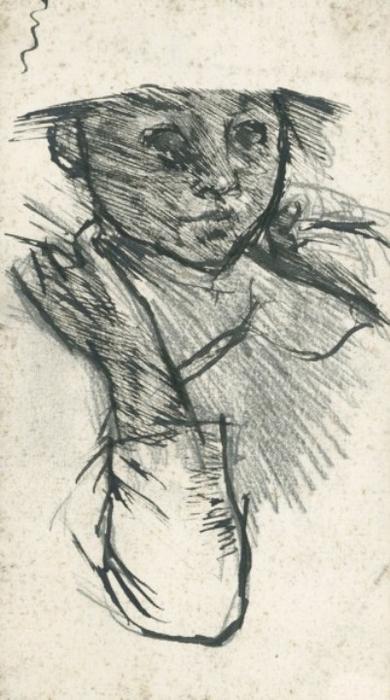 Study Of A Young Boy — Sir George Clausen