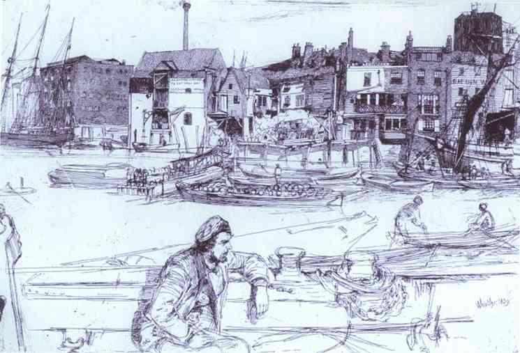 Black Lion Wharf — James Abbott Mcneill Whistler
