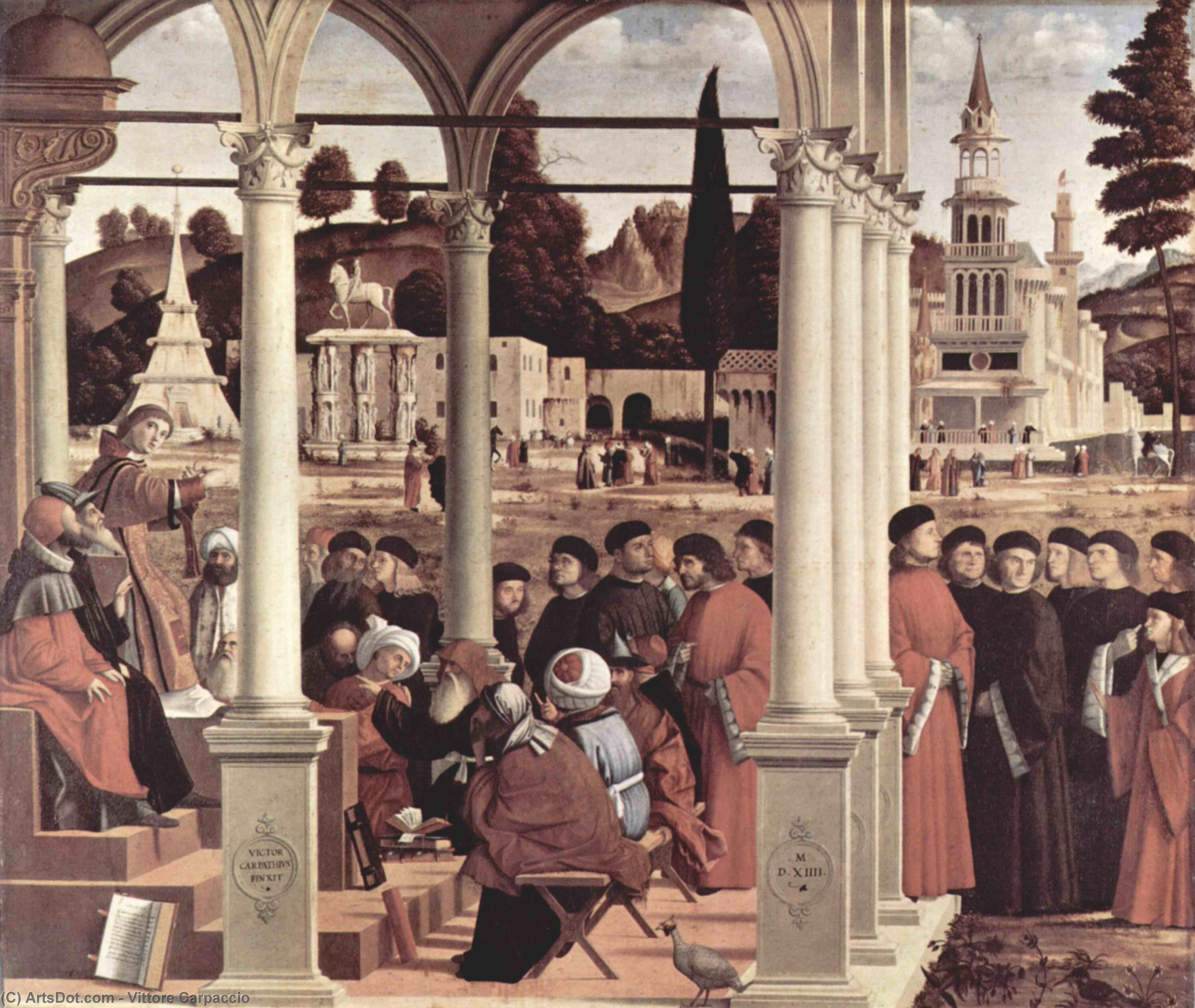 Debate Of St. Stephen — Vittore Carpaccio