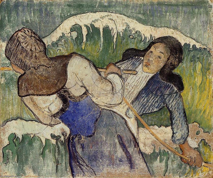 Kelp Gatherers — Eugène Henri Paul Gauguin