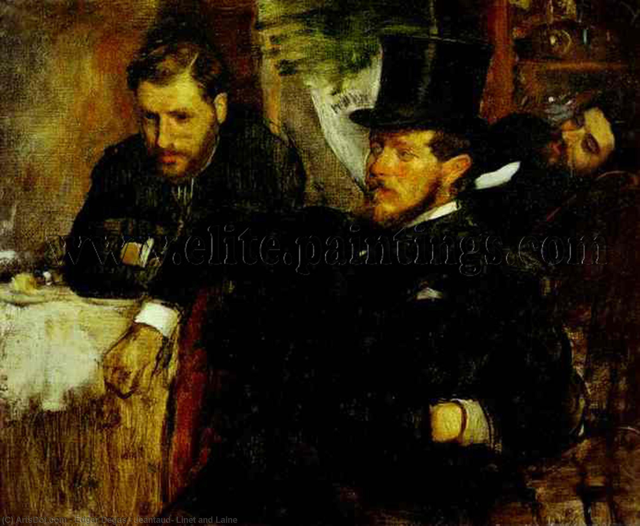 Jeantaud, Linet And Laine — Edgar Degas