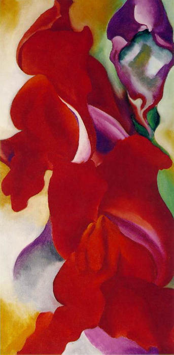 Red Snapdragons — Georgia O'keeffe