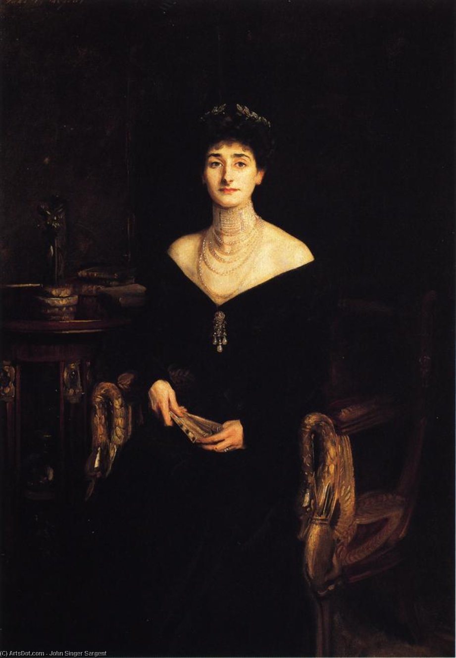 Mrs. Ernest G. Raphael (florence Cecilia Sassoon) — John Singer Sargent