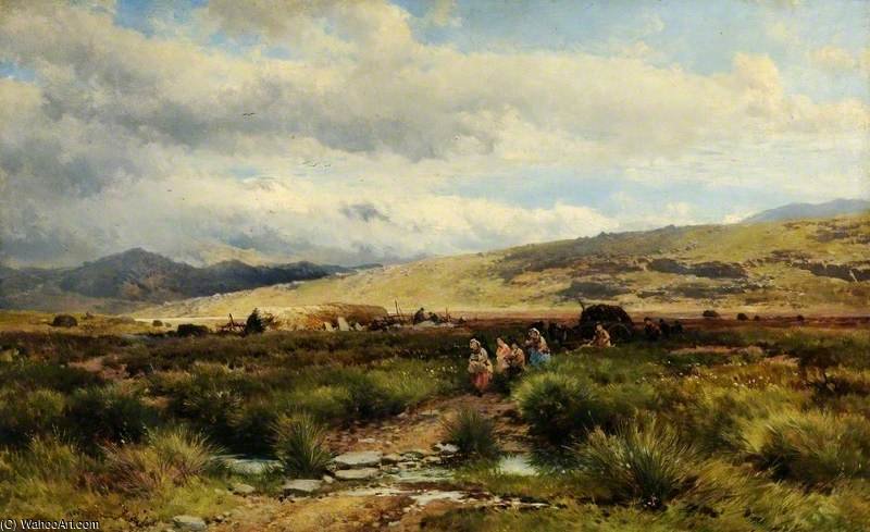 Among The Rushes — John Syer