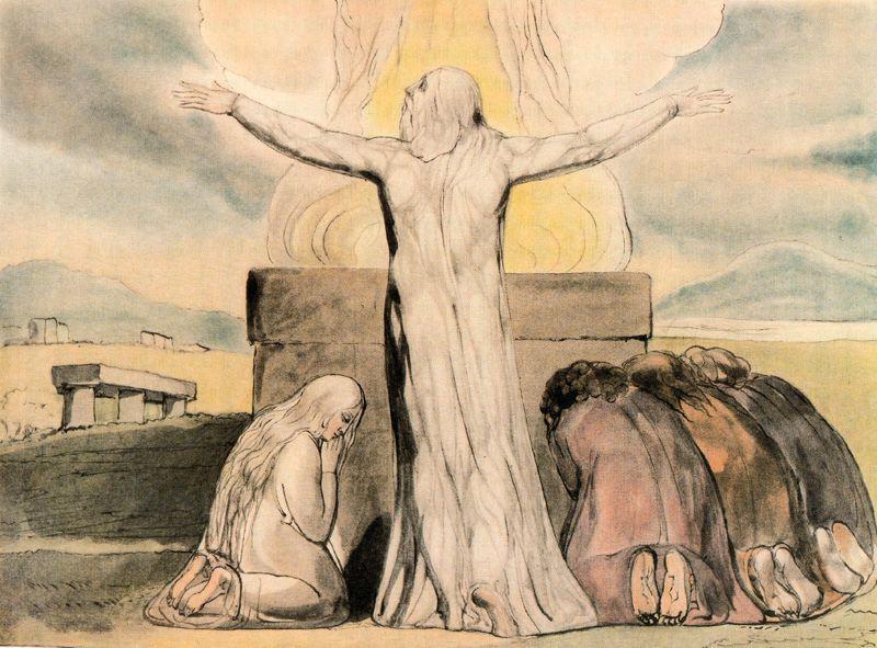 Job´s Sacrifice — William Blake