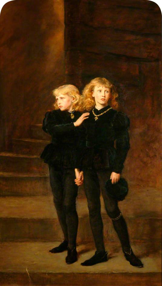 The Princes In The Tower — Sir John Everett Millais