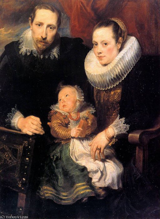 Antoon Family Portrait Sun — Антони Ван Дик