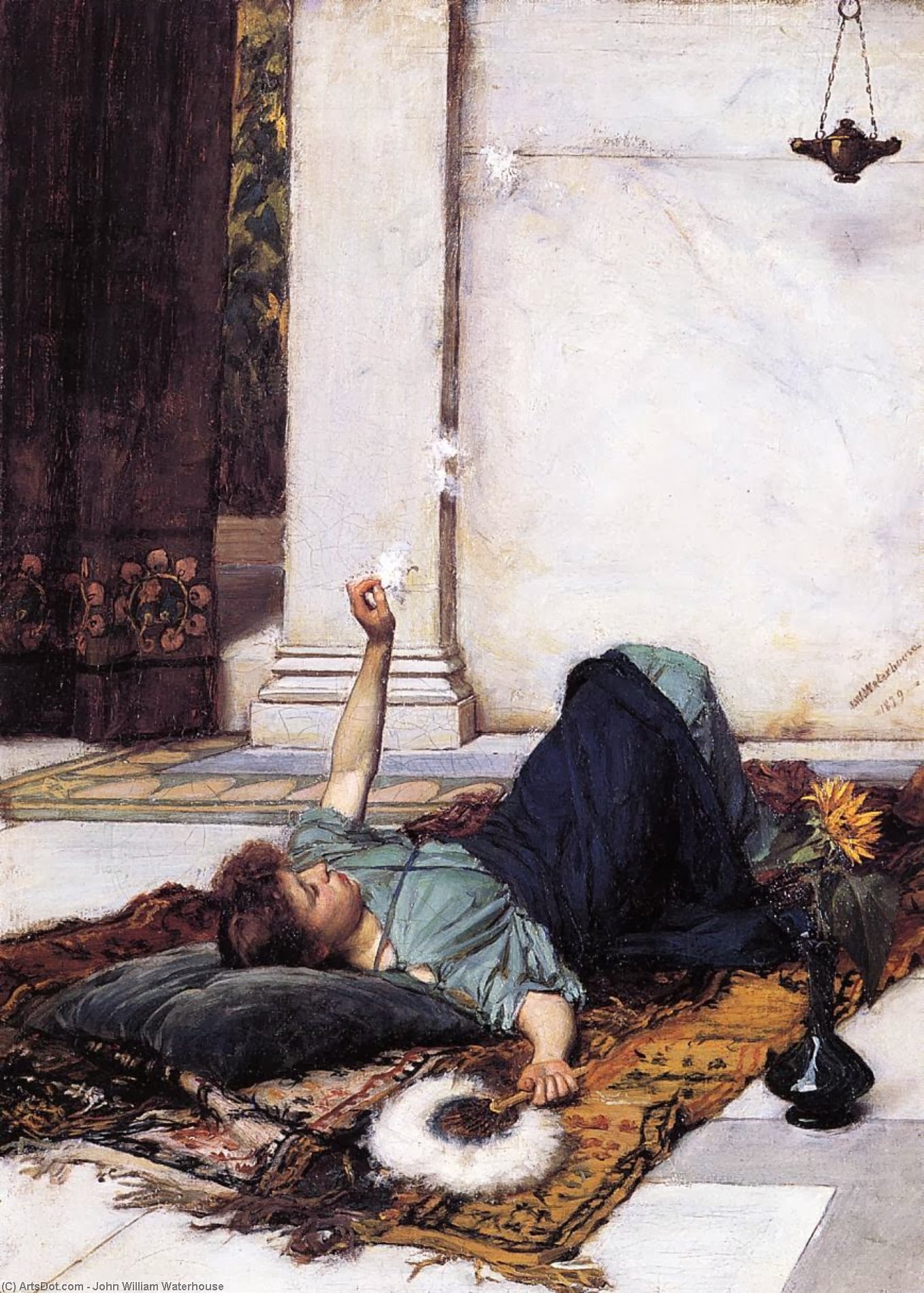 Dolce Far Niente 1 — John William Waterhouse