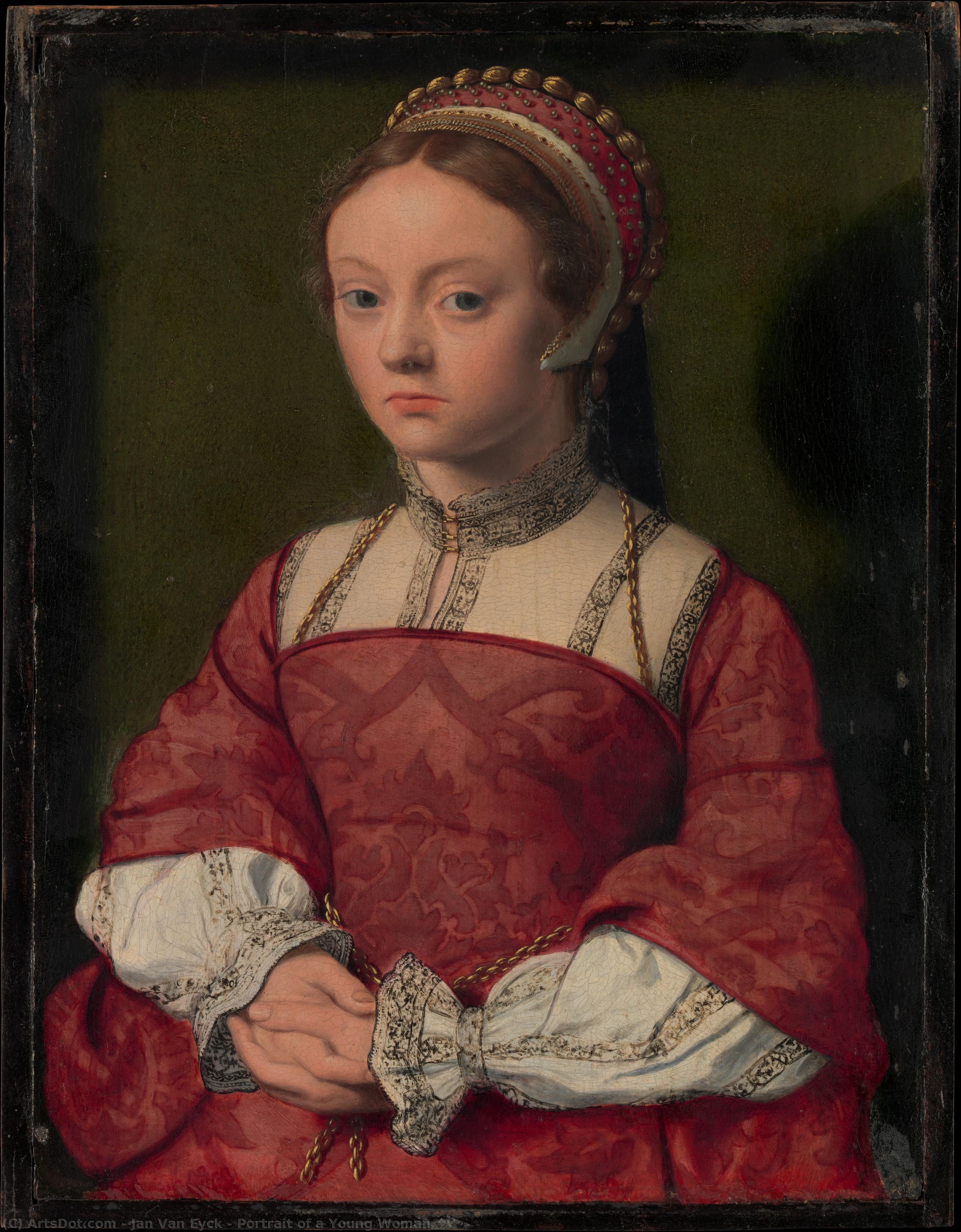 Portrait Of A Young Woman — Jan Van Eyck
