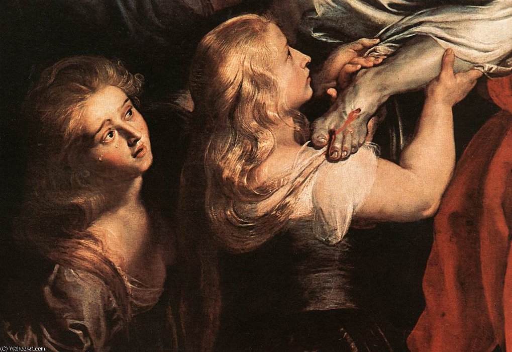 Descent From The Cross Detail — Peter Paul Rubens