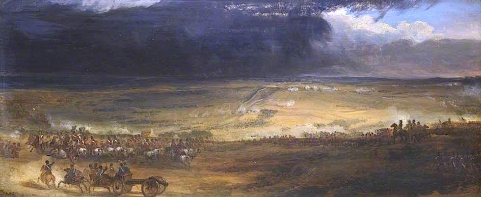 Field Of Waterloo — Sir William Allan