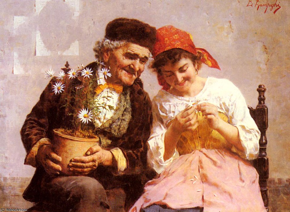 He Loves Me, He Loves Me Not — Eugenio Zampighi