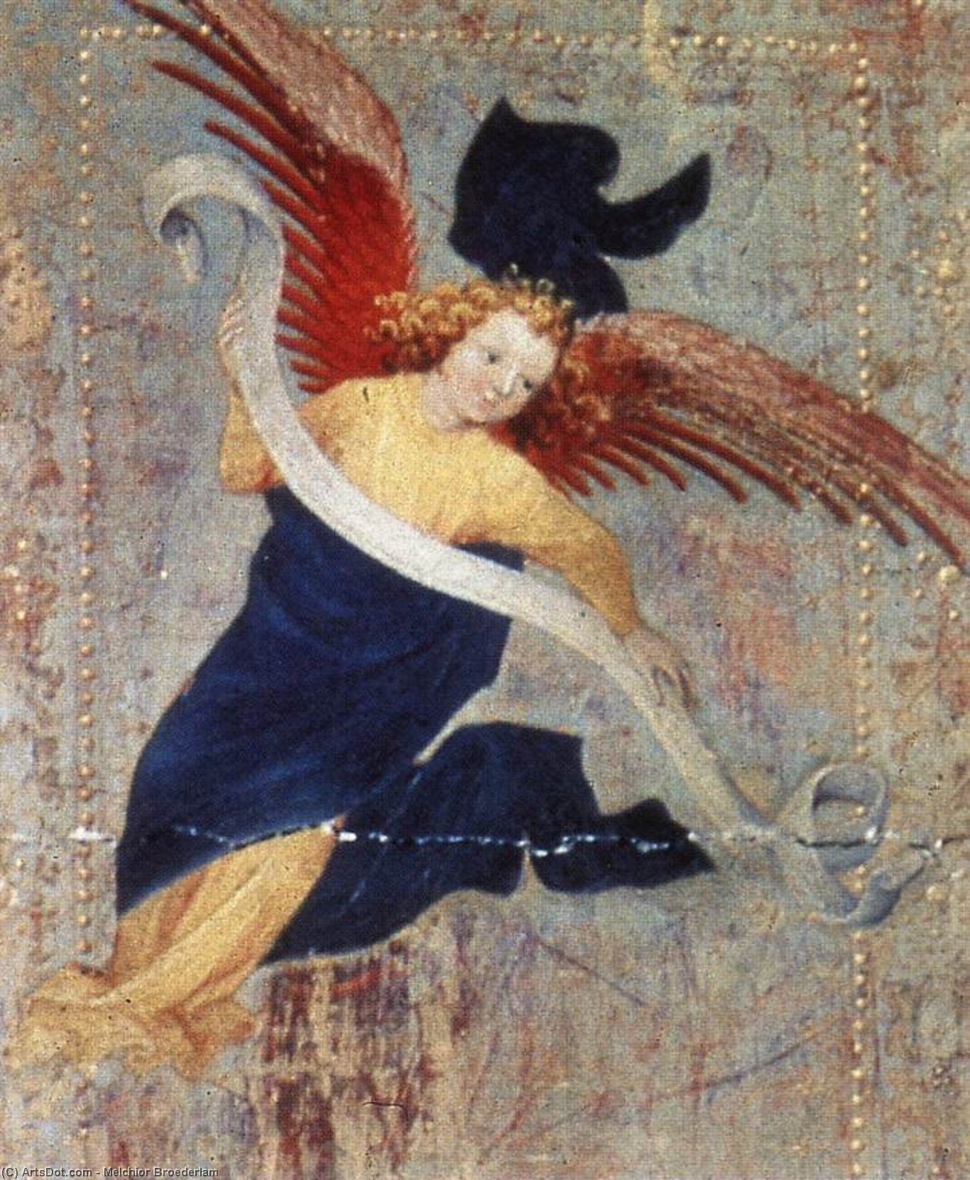 The Visitation (detail) — Melchior Broederlam