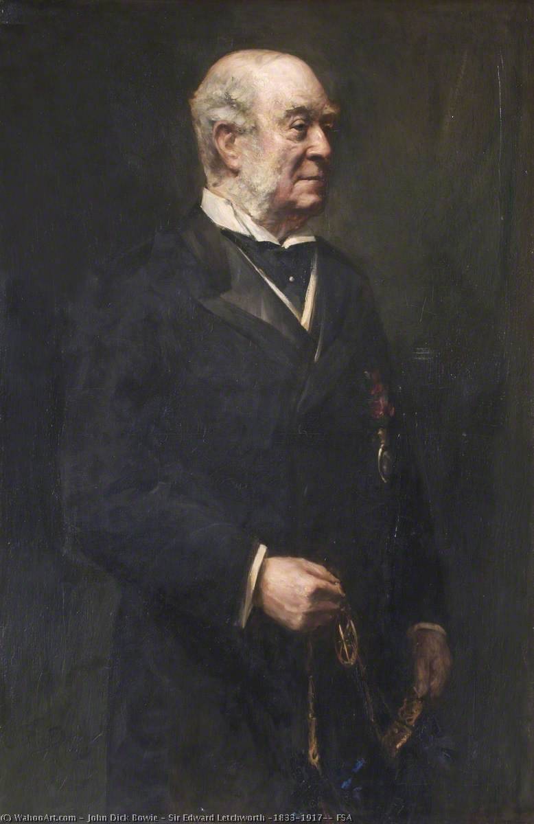 Sir Edward Letchworth (1833–1917), Fsa — John Dick Bowie