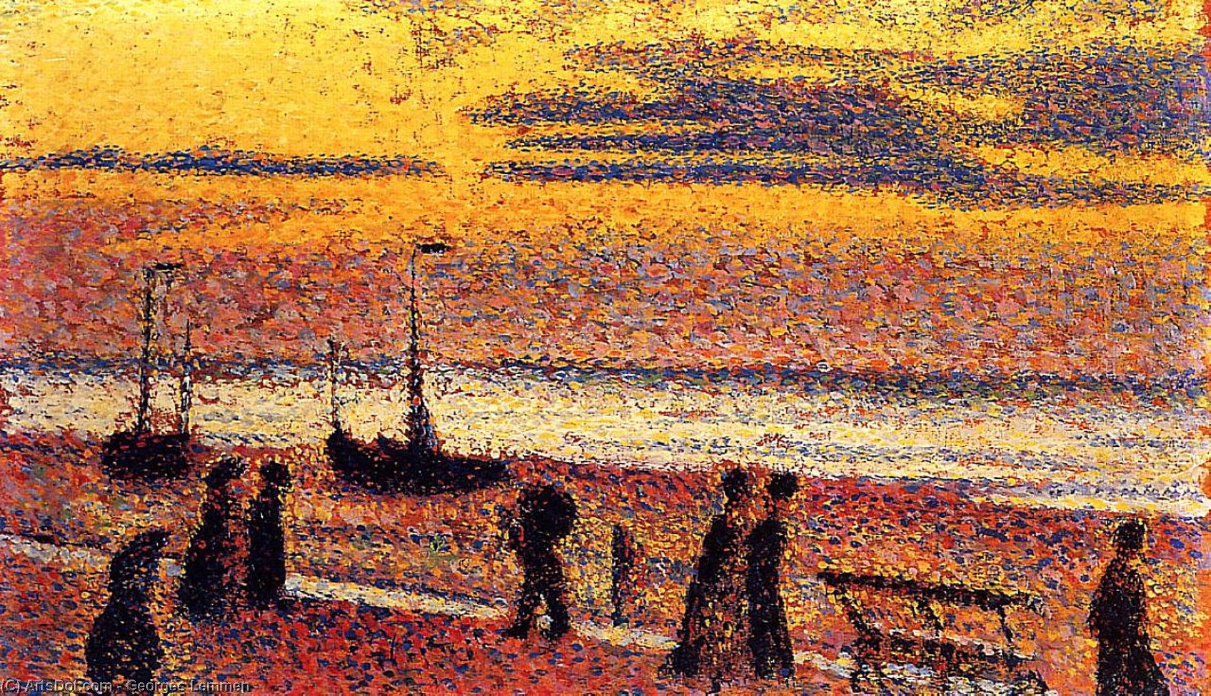 Heyst No. 3: High Tide — Georges Lemmen