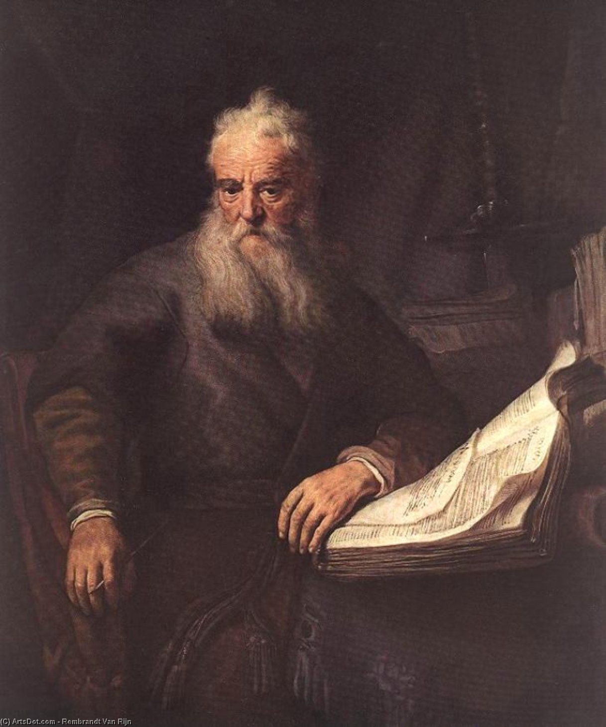 Apostle Paul — Rembrandt Van Rijn