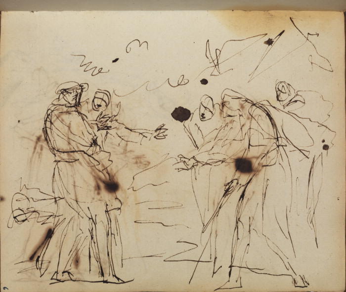 Page From A Sketchbook 19 — George Romney