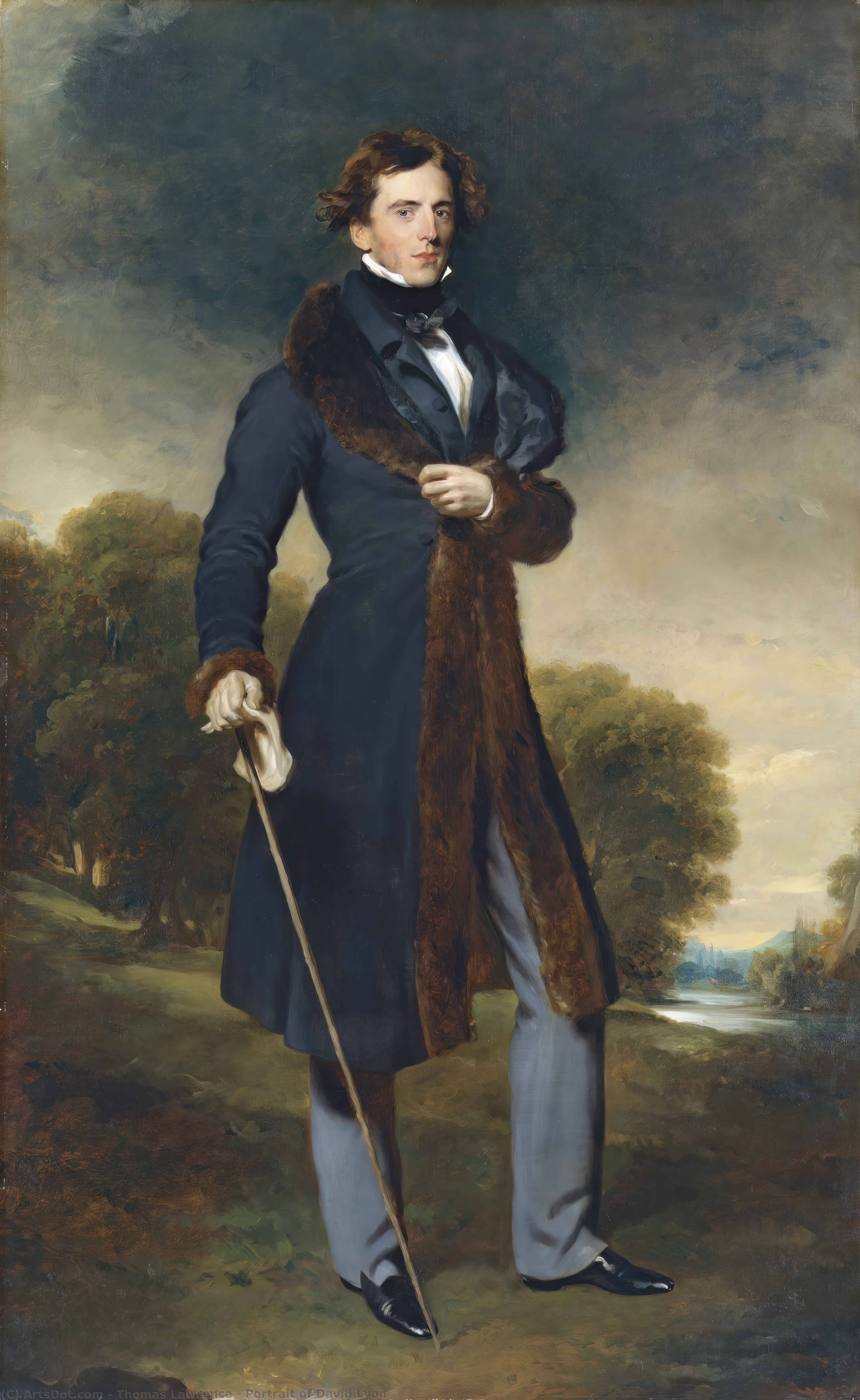 Portrait Of David Lyon — Sir Thomas Lawrence