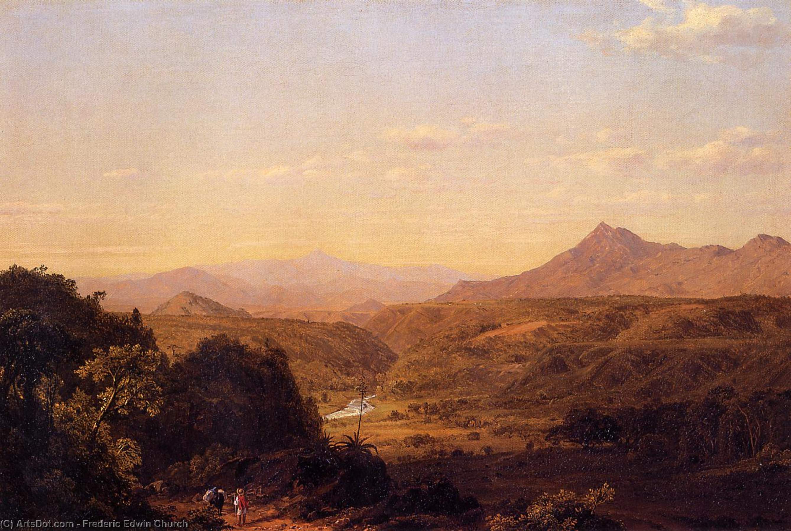 Scene Among The Andes — Frederic Edwin Church
